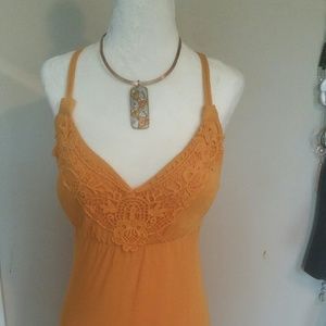 Yellow sundress NWOT